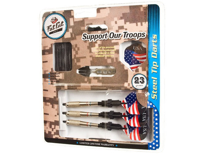 Fat Cat Support Our Troops Steel set