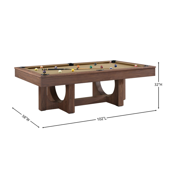The Rowan 8' Pool Table