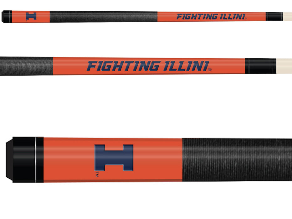 Wave 7 Colored Laser Etched NCAA Cues