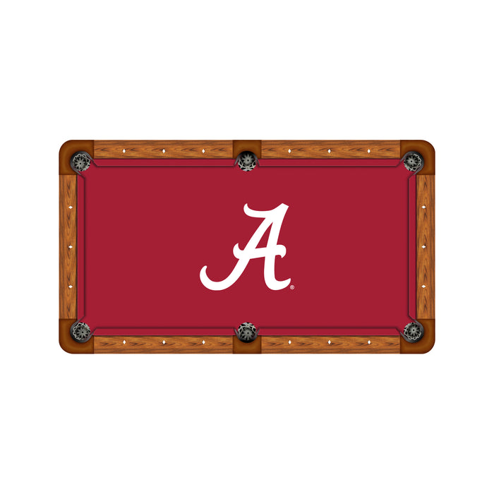 Wave 7 NCAA Alternate Logo Billiard Cloth - 8ft