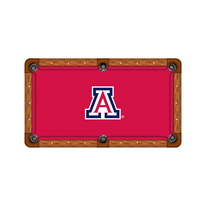 Wave 7 NCAA Alternate Logo Billiard Cloth - 8ft