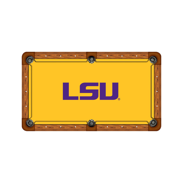 Wave 7 NCAA Alternate Logo Billiard Cloth - 8ft