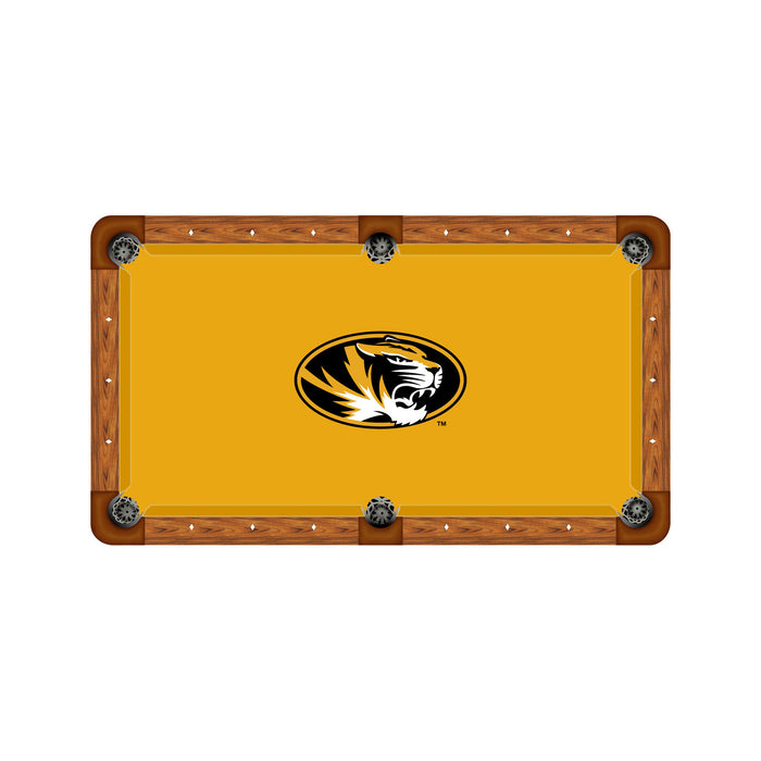 Wave 7 NCAA Alternate Logo Billiard Cloth - 8ft