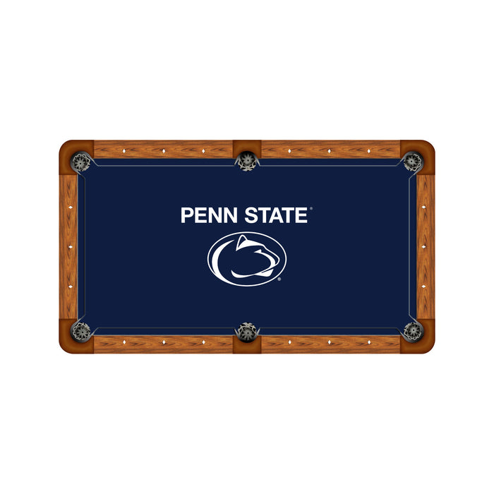 Wave 7 NCAA Alternate Logo Billiard Cloth - 8ft