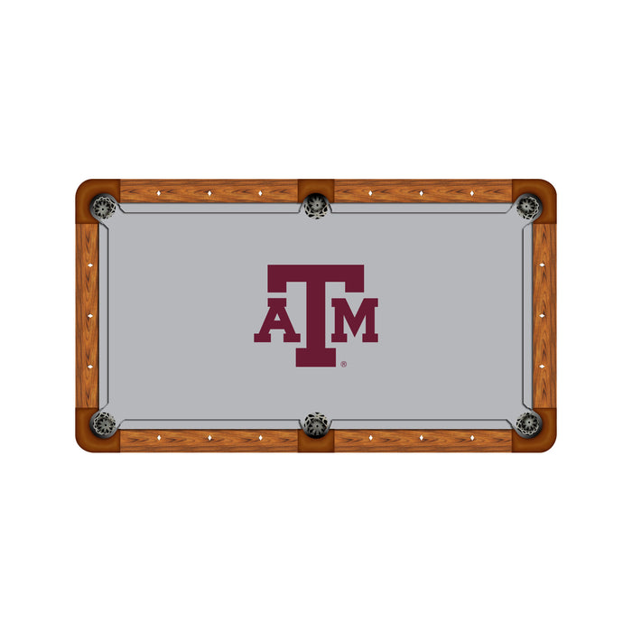 Wave 7 NCAA Alternate Logo Billiard Cloth - 8ft
