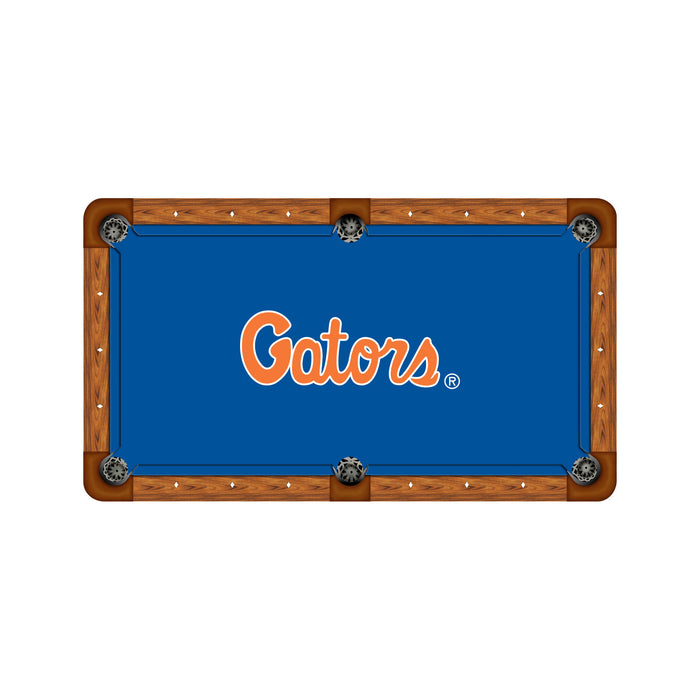 Wave 7 NCAA Alternate Logo Billiard Cloth - 8ft