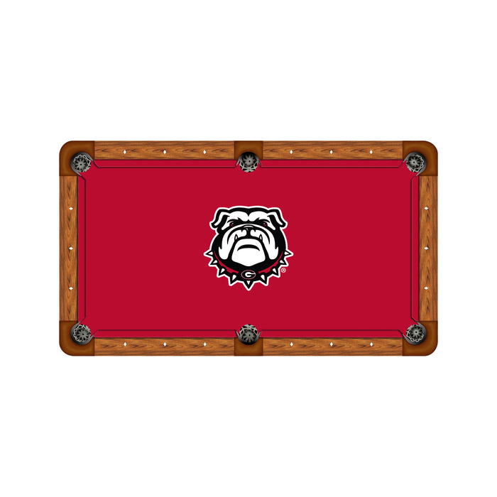 Wave 7 NCAA Alternate Logo Billiard Cloth - 8ft