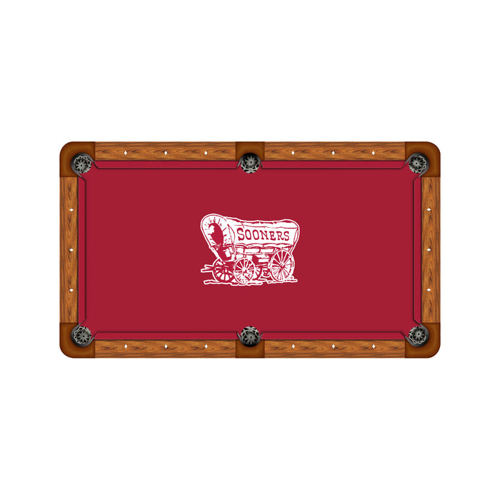 Wave 7 NCAA Alternate Logo Billiard Cloth - 8ft