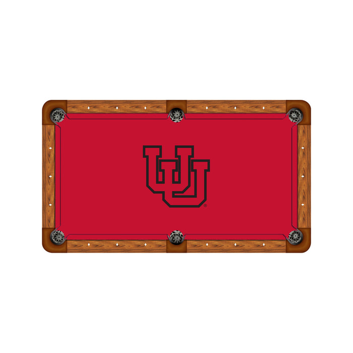Wave 7 NCAA Alternate Logo Billiard Cloth - 8ft
