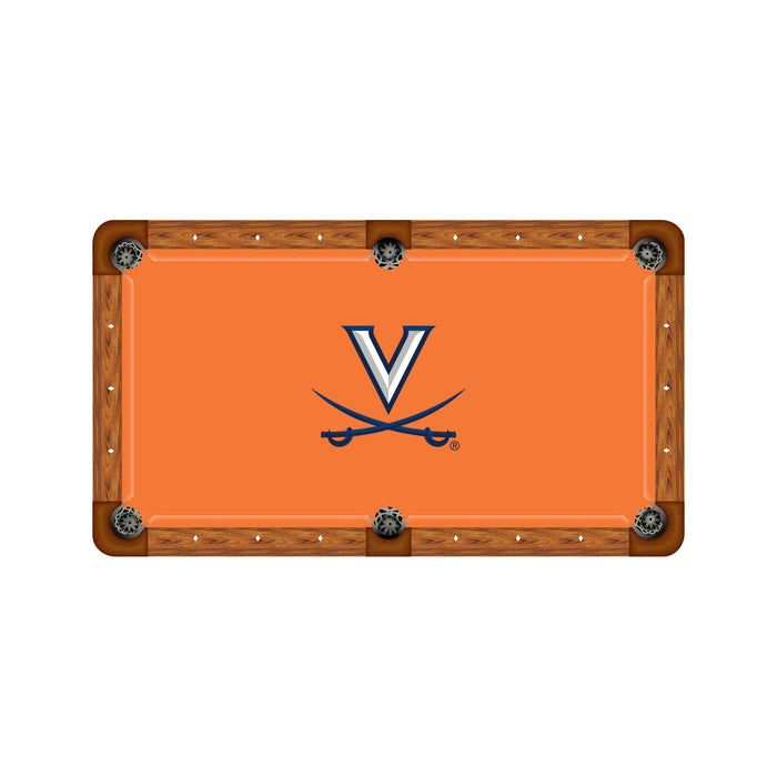 Wave 7 NCAA Alternate Logo Billiard Cloth - 8ft