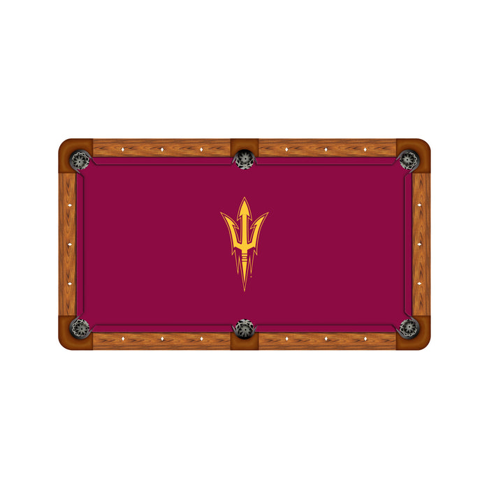 Wave 7 NCAA Logo Billiard Cloth - 8ft