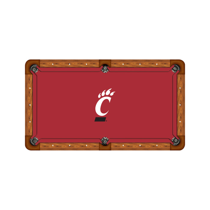 Wave 7 NCAA Logo Billiard Cloth - 8ft