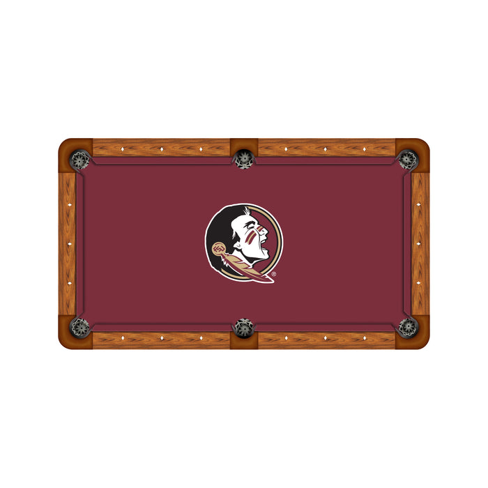 Wave 7 NCAA Logo Billiard Cloth - 8ft