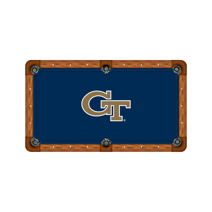 Wave 7 NCAA Logo Billiard Cloth - 9ft