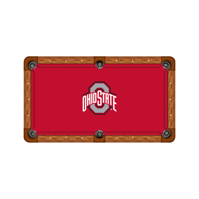 Wave 7 NCAA Logo Billiard Cloth - 9ft