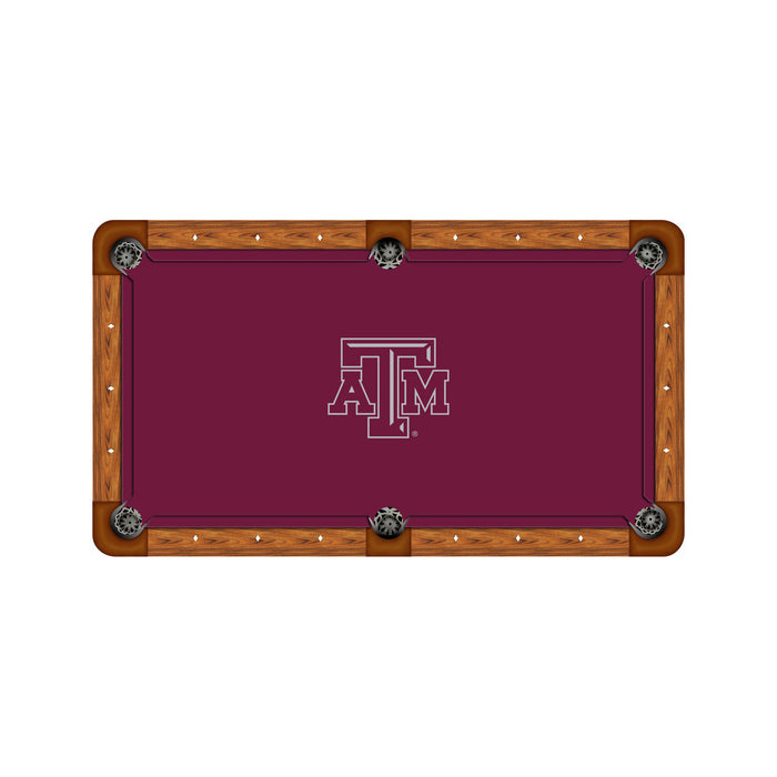 Wave 7 NCAA Logo Billiard Cloth - 9ft