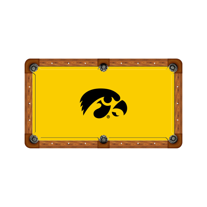 Wave 7 NCAA Logo Billiard Cloth - 9ft