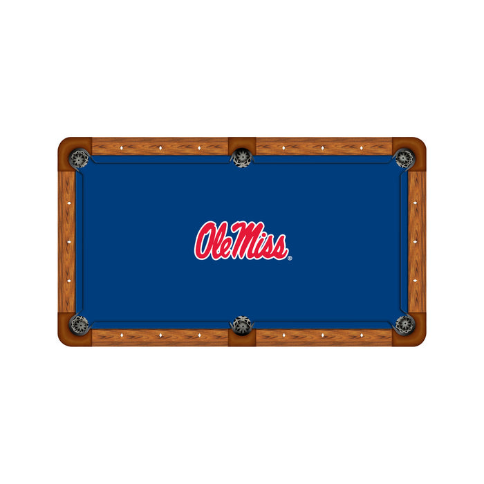 Wave 7 NCAA Logo Billiard Cloth - 8ft