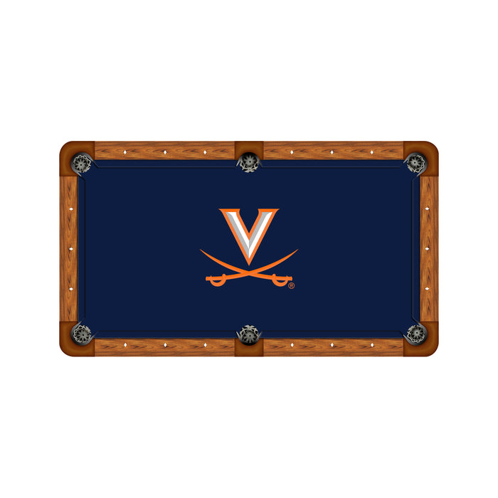 Wave 7 NCAA Logo Billiard Cloth - 9ft