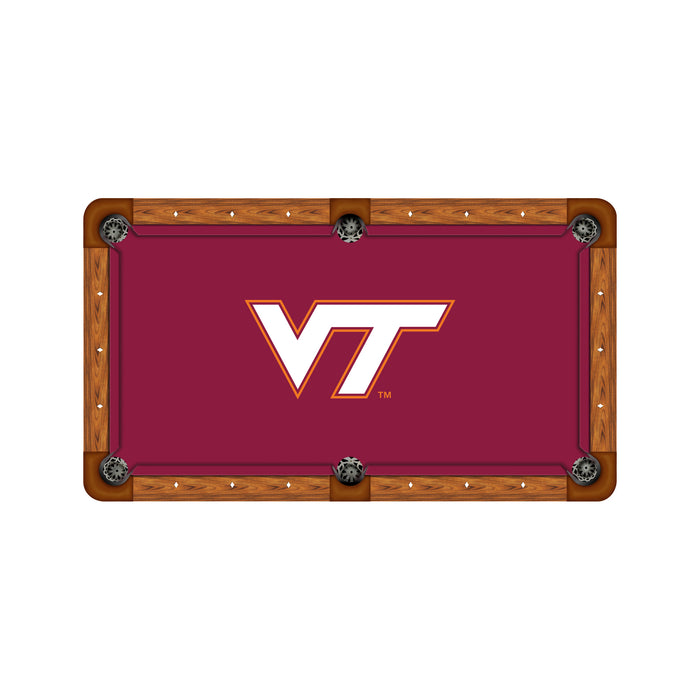 Wave 7 NCAA Logo Billiard Cloth - 9ft