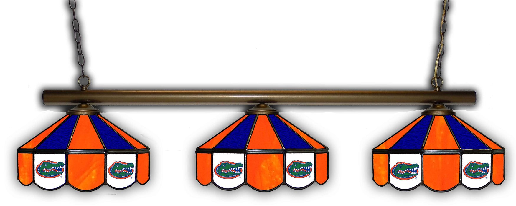 Wave7 NCAA Tiffany 3-Light Game Table Light