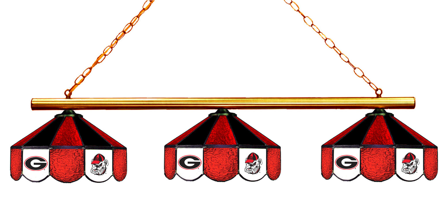 Wave7 NCAA Tiffany 3-Light Game Table Light