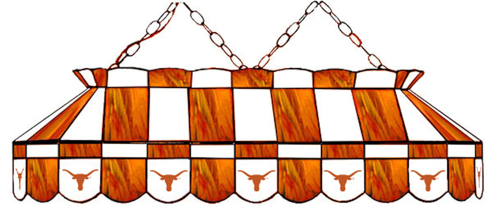 Wave7 NCAA 40" Tiffany Pool Table Light
