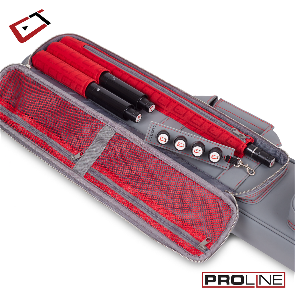 Cuetec Pro Line Gray 4x8 Case — Billiards.com, Inc