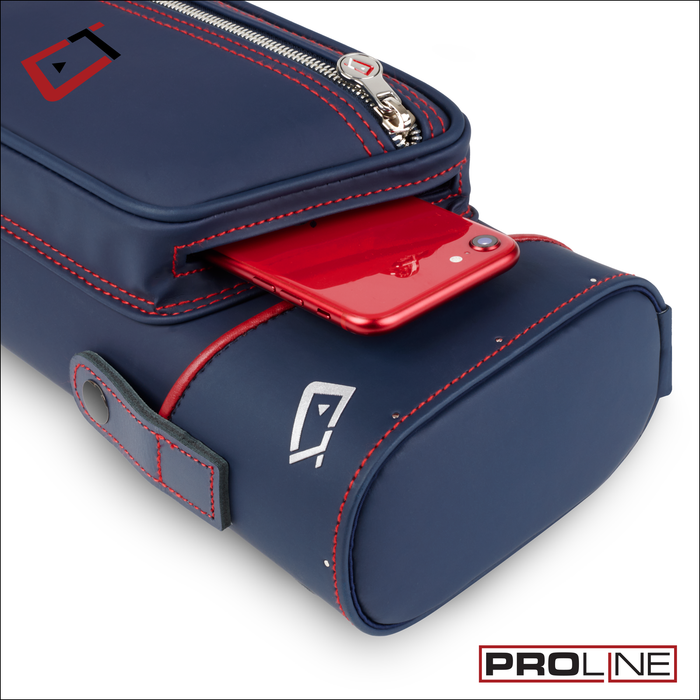 Cuetec Pro Line Navy 3x5 Hard Case