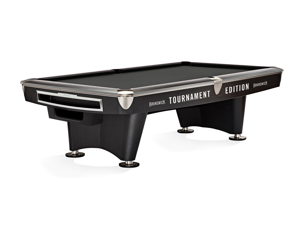 Brunswick Gold Crown VI 9' Tournament Matte Black — Billiards.com, Inc