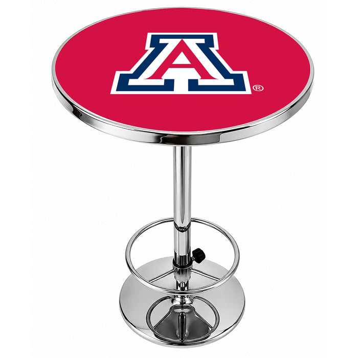 NCAA Licensed Chrome Pub Table