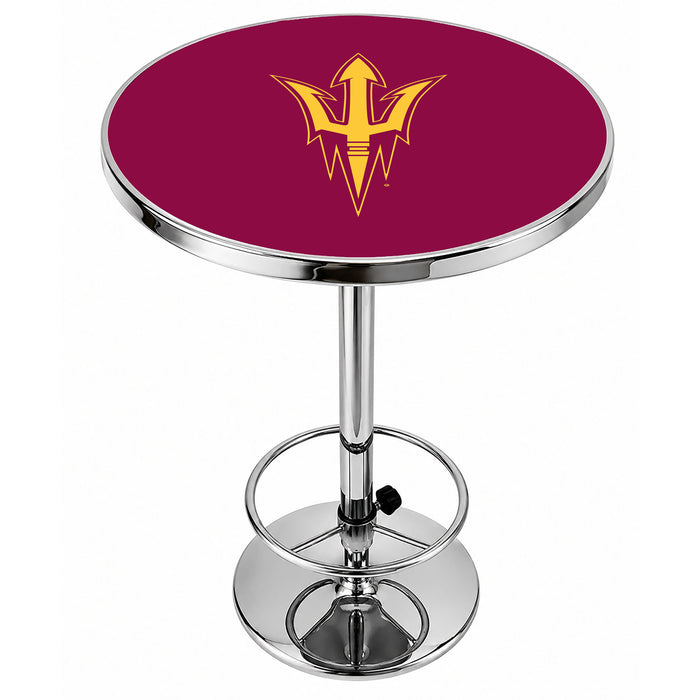 NCAA Licensed Chrome Pub Table