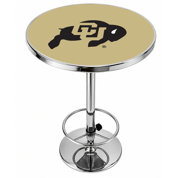 NCAA Licensed Chrome Pub Table