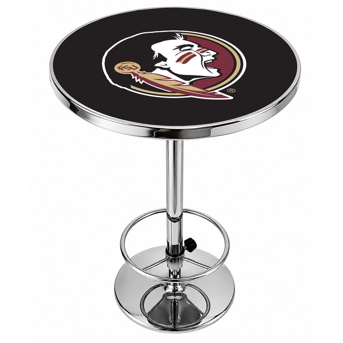 NCAA Licensed Chrome Pub Table