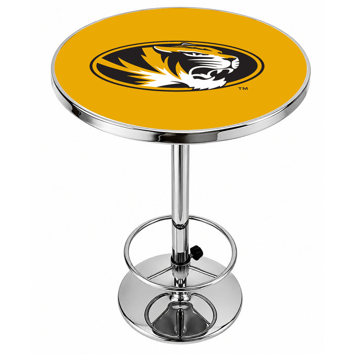 NCAA Licensed Chrome Pub Table