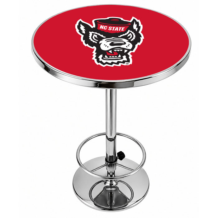 NCAA Licensed Chrome Pub Table