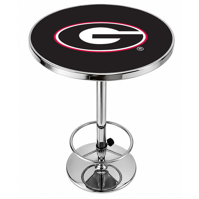 NCAA Licensed Chrome Pub Table