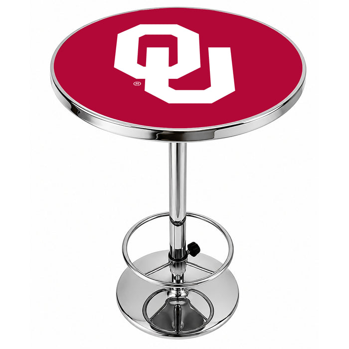 NCAA Licensed Chrome Pub Table
