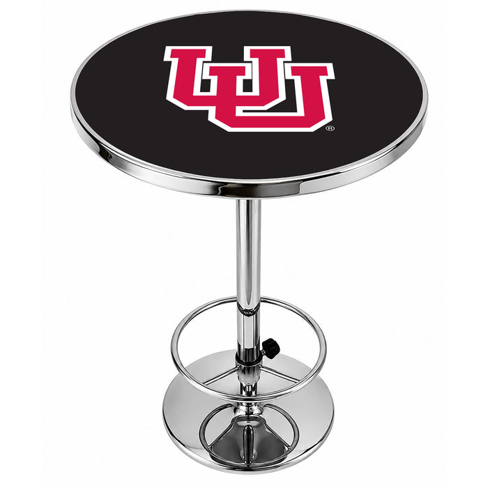 NCAA Licensed Chrome Pub Table