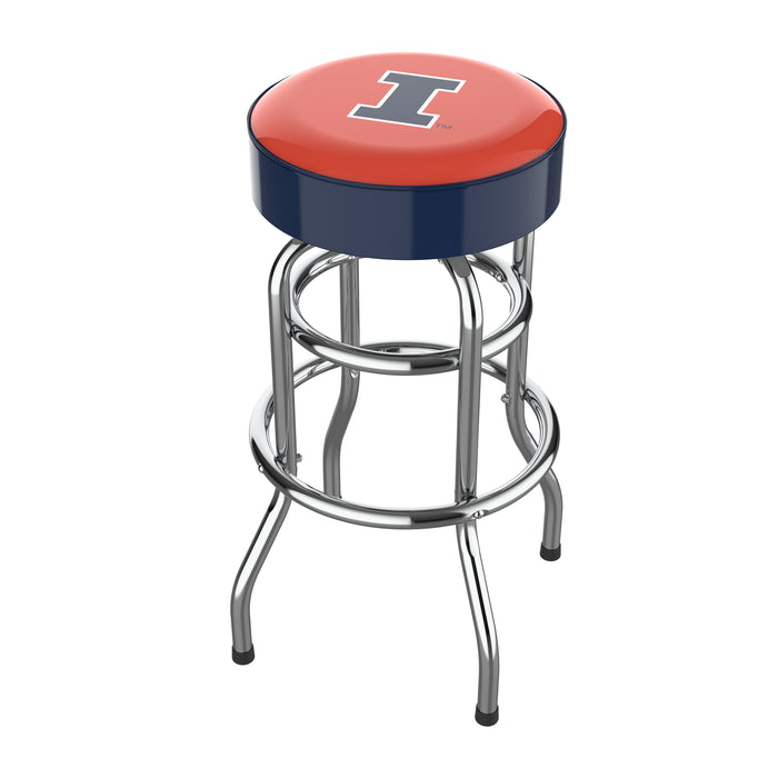 NCAA Licensed 30" Chrome Barstool