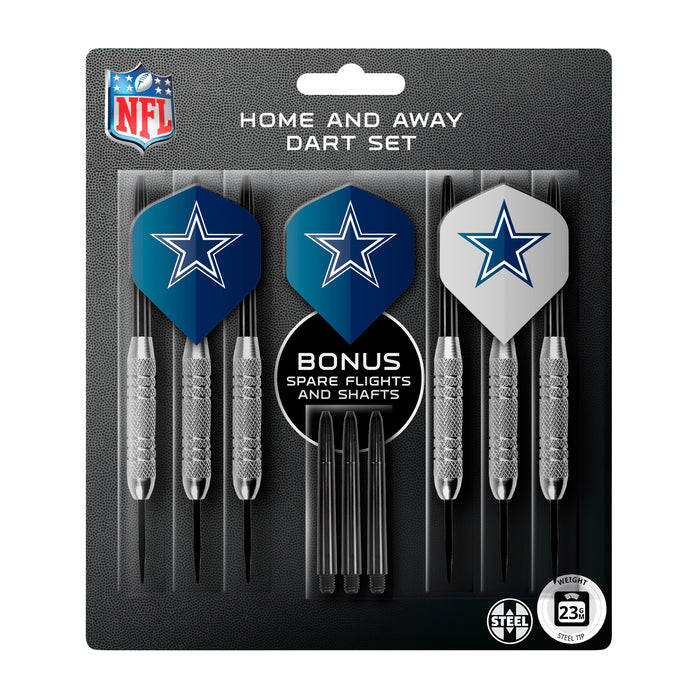 Officially Licensed NFL Steel Tip Combo Dart Set