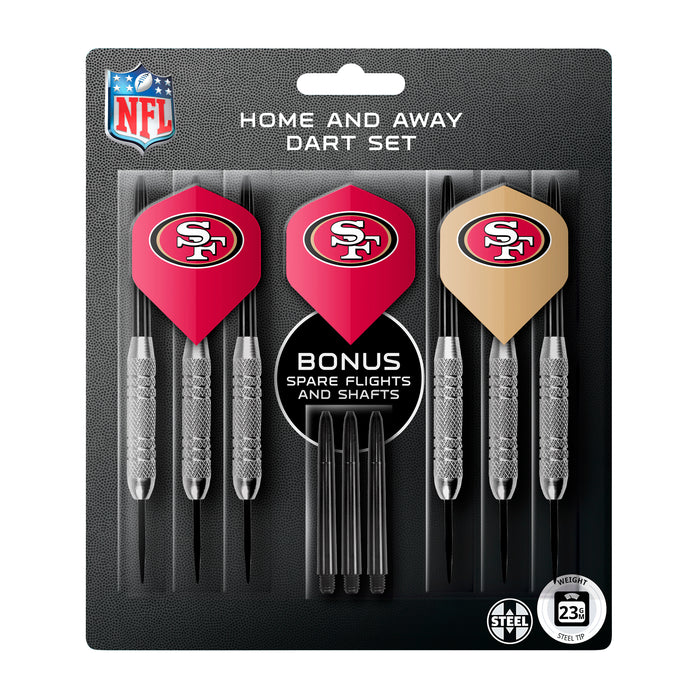 Officially Licensed NFL Steel Tip Combo Dart Set