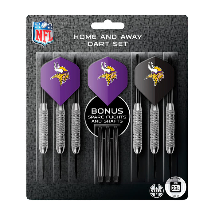 Officially Licensed NFL Steel Tip Combo Dart Set
