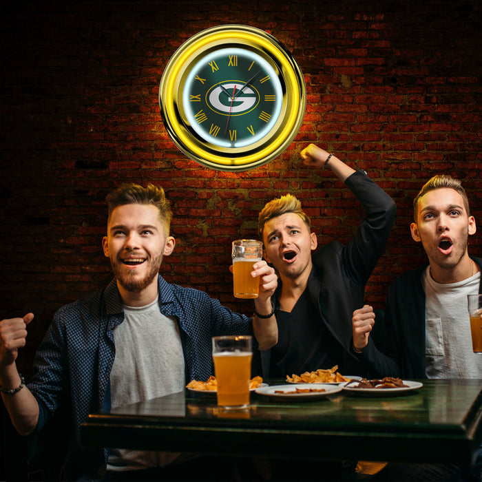 Officially Licensed NFL 15" Neon Clocks