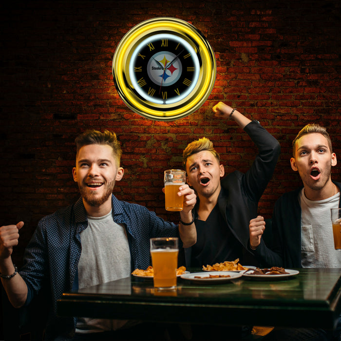 Officially Licensed NFL 15" Neon Clocks