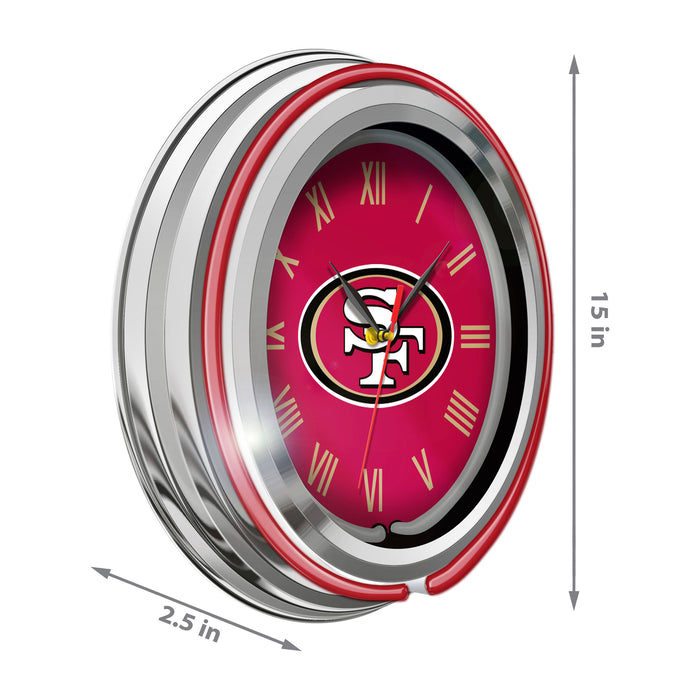 Officially Licensed NFL 15" Neon Clocks