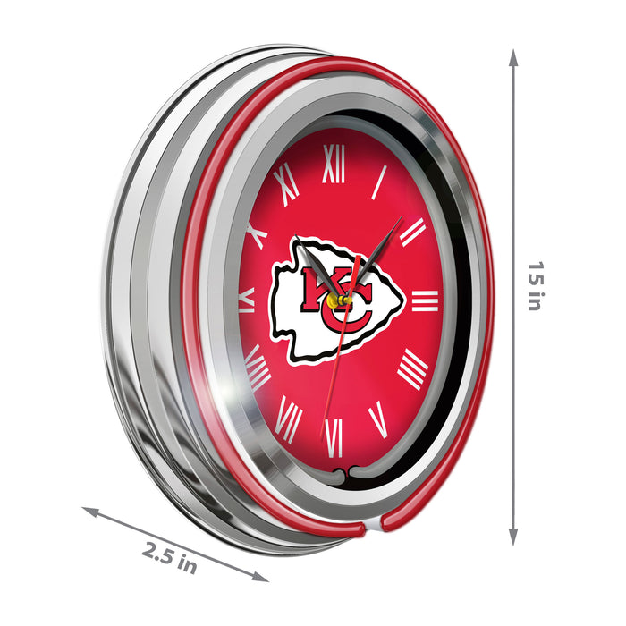 Officially Licensed NFL 15" Neon Clocks