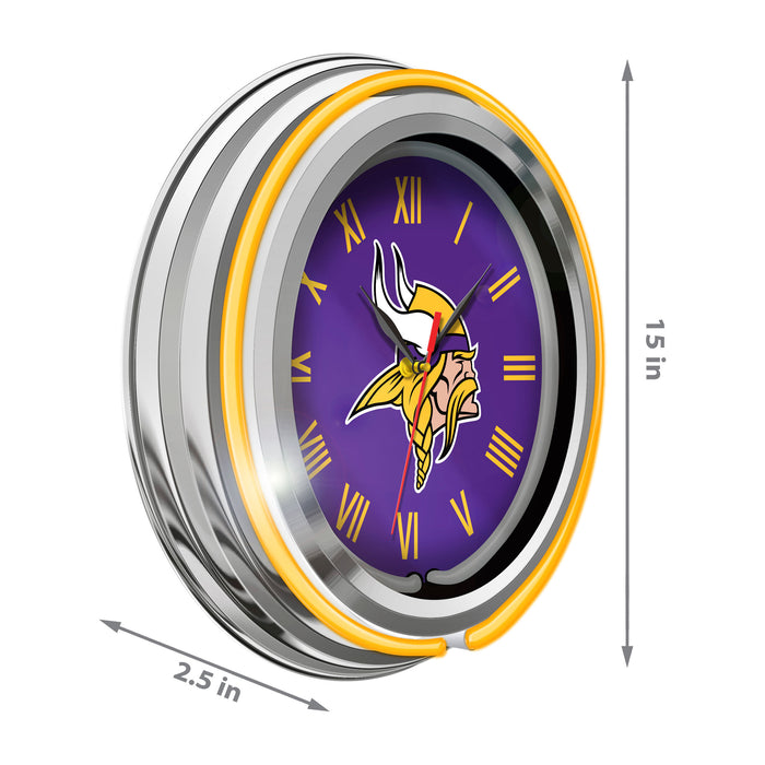Officially Licensed NFL 15" Neon Clocks