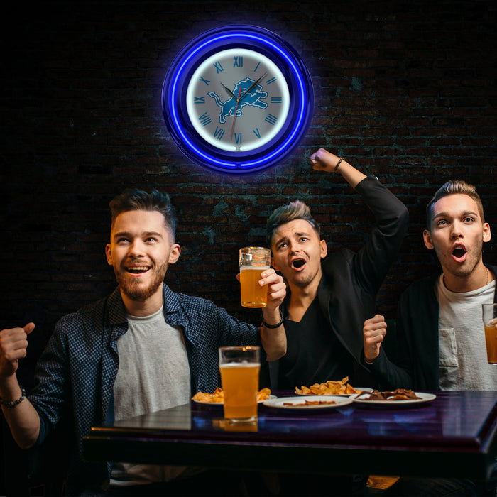 Officially Licensed NFL 15" Neon Clocks