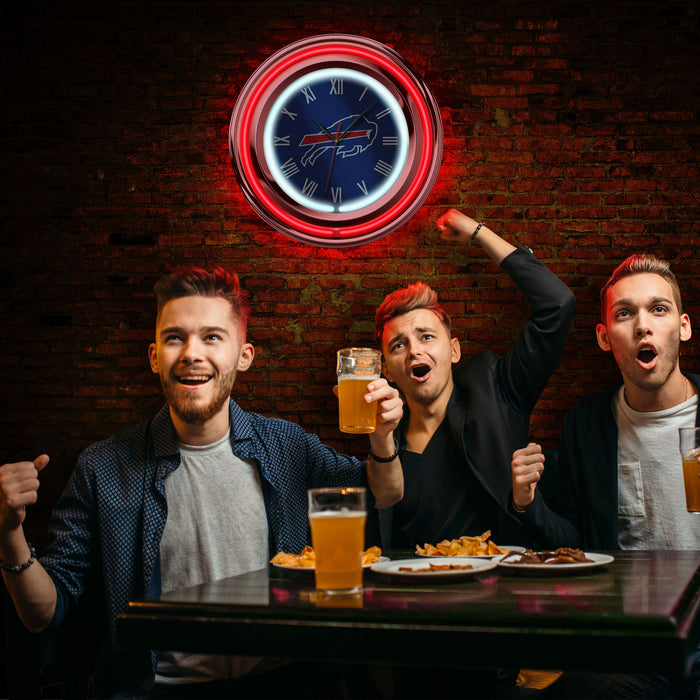 Officially Licensed NFL 15" Neon Clocks